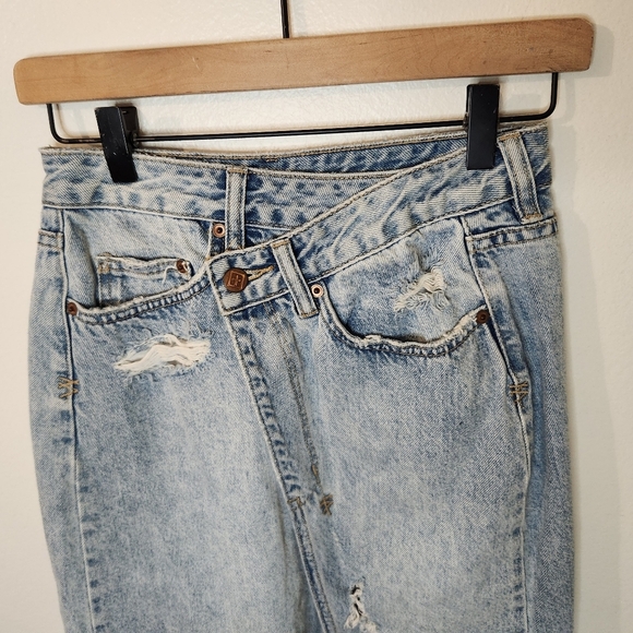 KSUBI Denim Rap Skirt Midi Dirty Harry - Picture 4 of 7